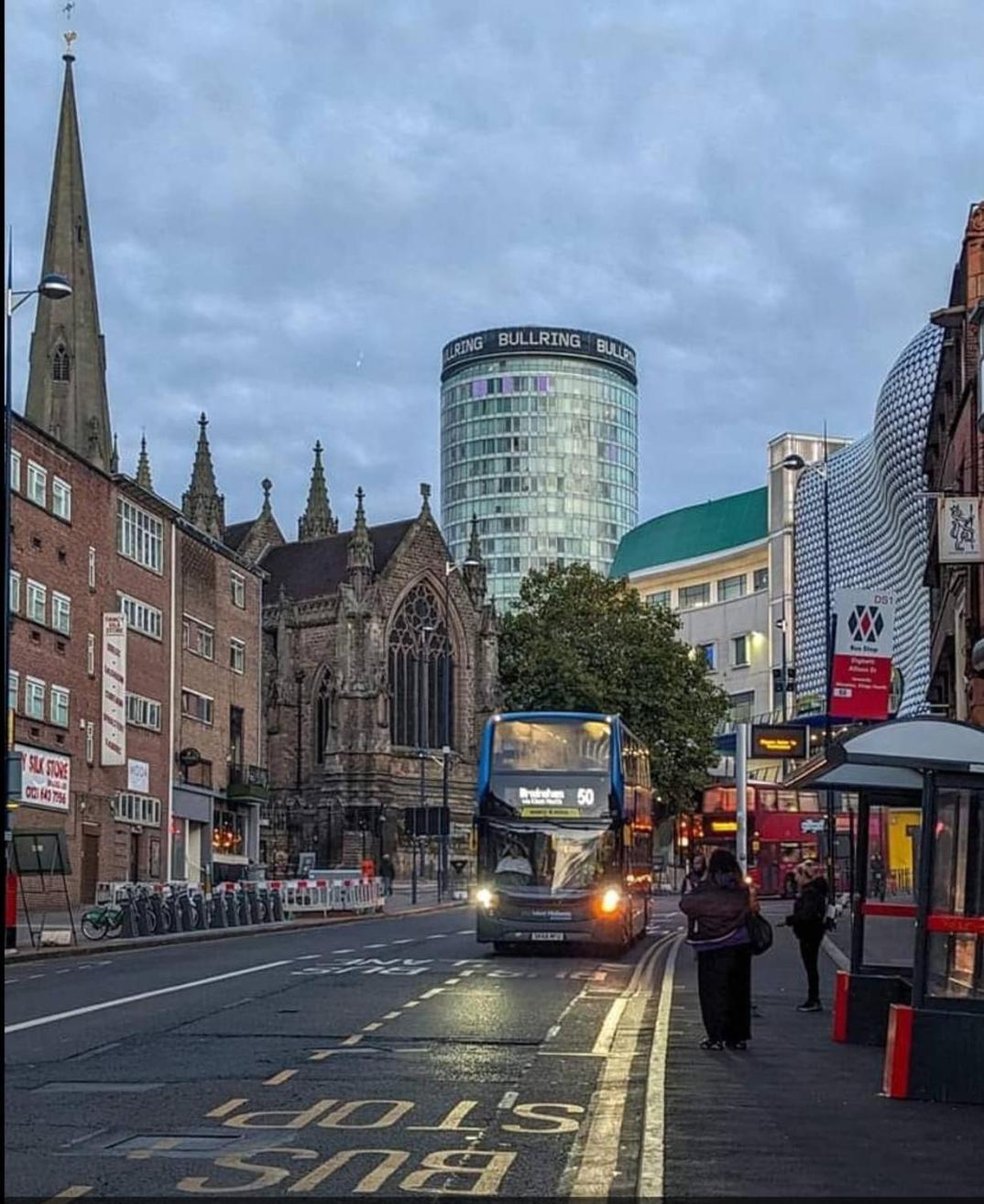 Cityscape Apartment In Birmingham With Self Checkin Luaran gambar